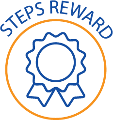 steps reward eligible logo